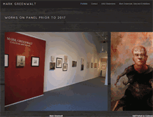 Tablet Screenshot of markgreenwalt.com